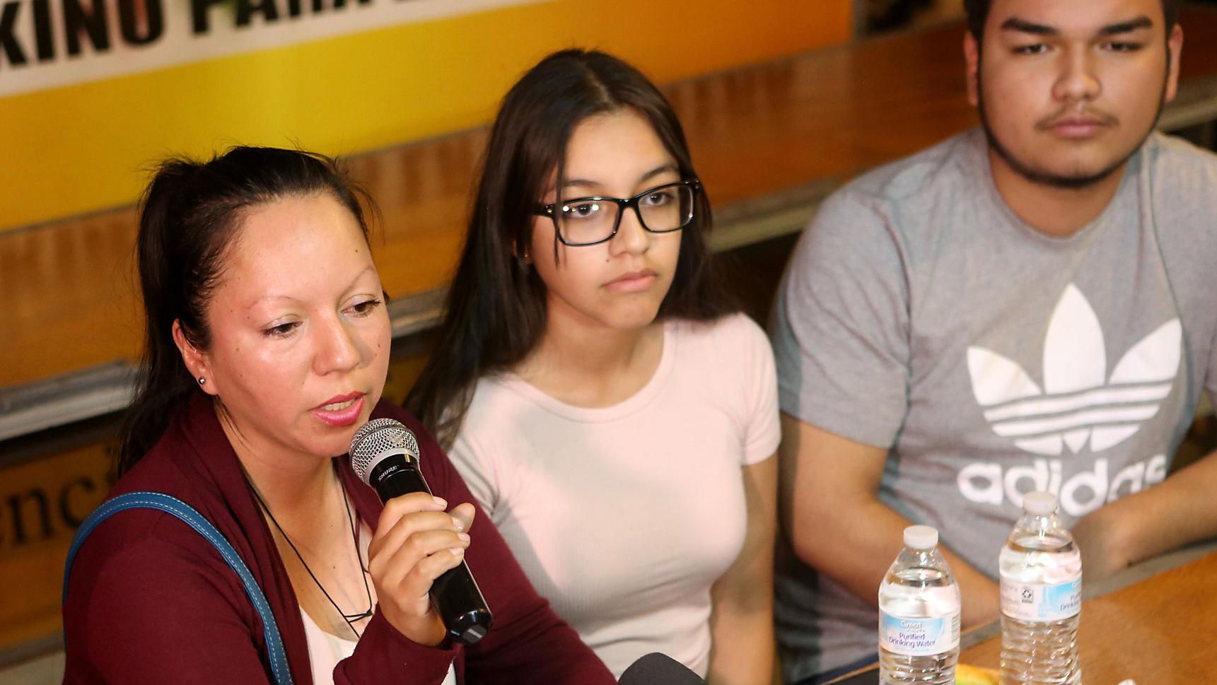 Kids of deported Arizona mom to be Grijalva's guests at Trump speech